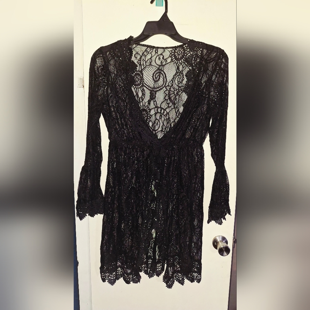 Black Lace Dress